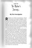 A book page titled Pittsburgh Ghosts by Schiffer Publishing, Ltd. The opening paragraph, starting with a large R, details the author's nerves before their first Pittsburgh ghost hunt with the Greater Pittsburgh Paranormal Society.