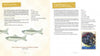 Two cookbook pages from "Meet Me in My Cape Cod Kitchen" by Schiffer Publishing, Ltd. feature seaside recipes: Breaded Cod Fillet with fish art, and Steamed Mussels in Garlic Broth with Tomatoes, plus a photo of mussels in a blue dish.