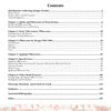A table of contents page from "Pennsylvania Patchwork Pillowcases & Other Small Treasures" by Schiffer Publishing, Ltd., listing chapters on antique textiles, quilts, 19th-century fabrics, and more, with page numbers and a patchwork border.