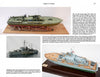 A page from "American PT Boats in World War II Volume Two" by Schiffer Publishing, Ltd. shows three images: a green model torpedo boat, a black-and-white WWII naval photo, and a tan-blue patrol boat, each with text descriptions.