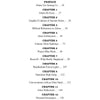 The table of contents page in "Aliens Among Us" by Schiffer Publishing, Ltd. features sections such as Preface, 11 chapters, Endnotes, and Bibliography on sightings, abductions, Roswell, alien architecture, and channeled messages with page numbers.