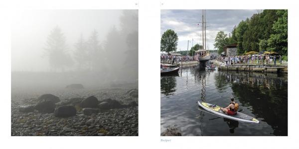 A photographic journey with "Coastal Maine" by Schiffer Publishing, Ltd., comparing boats along Maine’s scenic coast and iconic lighthouses, capturing their unique charm.