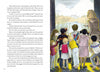 A group of children and two adults stand with their backs to the viewer, excitedly pointing at a Chesapeake Bay aquarium display, perhaps spotting Chadwick the Crab from "A Chadwick Treasury" by Schiffer Publishing, Ltd.
