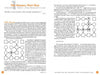 An open Sweet 16 puzzle book by Schiffer Publishing, Ltd. shows brain-boosting math puzzles with circles, squares, numbers games, and symbols under "The Games: Part One" and "Talk about," plus instructions and sample puzzles.