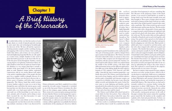 The Book of Great American Firecrackers Chapter 1