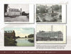 A collage of four vintage mill and factory photos by rivers in Lancaster County, PA, from the Schiffer Publishing, Ltd. “Lancaster County, Pennsylvania, Postcards” set. Brief captions and a central text highlight their historical significance.