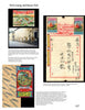 Page 127 of *Label Art of the Chinese World, 1890-1976* (Schiffer Publishing, Ltd.) displays a collage of Yick Loong and Kwan Yick historical images, including vintage packaging, label proofs, certificates, a building, and Chinese motif paper.
