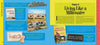 A vibrant magazine spread titled Don't Call Them Trailer Trash by Schiffer Publishing, Ltd. showcases photos of trailer homes, books on mobile home living, retro signs, and bold yellow-blue backgrounds with quotes on trailer park culture.
