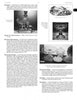 A black and white catalog page from Schiffer Publishing, Ltd.'s "The Encyclopedia of Glass" displays ornate vases, bowls, and dishes, with detailed text and captions on each antique glassware item’s origin and design for collectors.