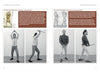 Two pages from "Dagger Fighting" by Schiffer Publishing, Ltd. feature historical images, descriptive text, and step-by-step photos showing a man demonstrating medieval dagger combat postures.