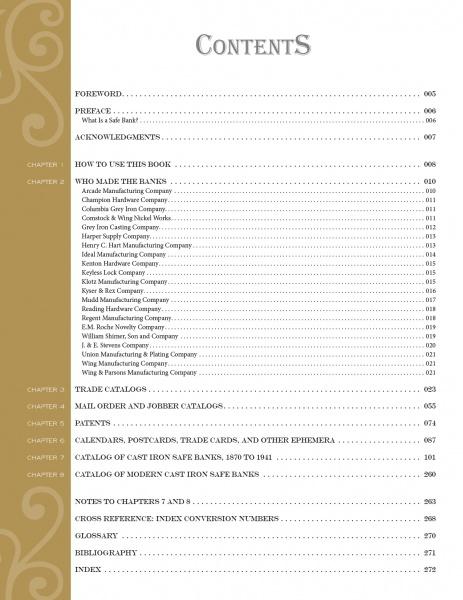 the safe bank book contents