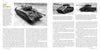Sherman Tank, Vol. 5 by Schiffer Publishing, Ltd. presents a two-page spread with black-and-white M4A4 Sherman photos from multiple angles and text on WWII tank derivatives and their specs in military vehicle history.