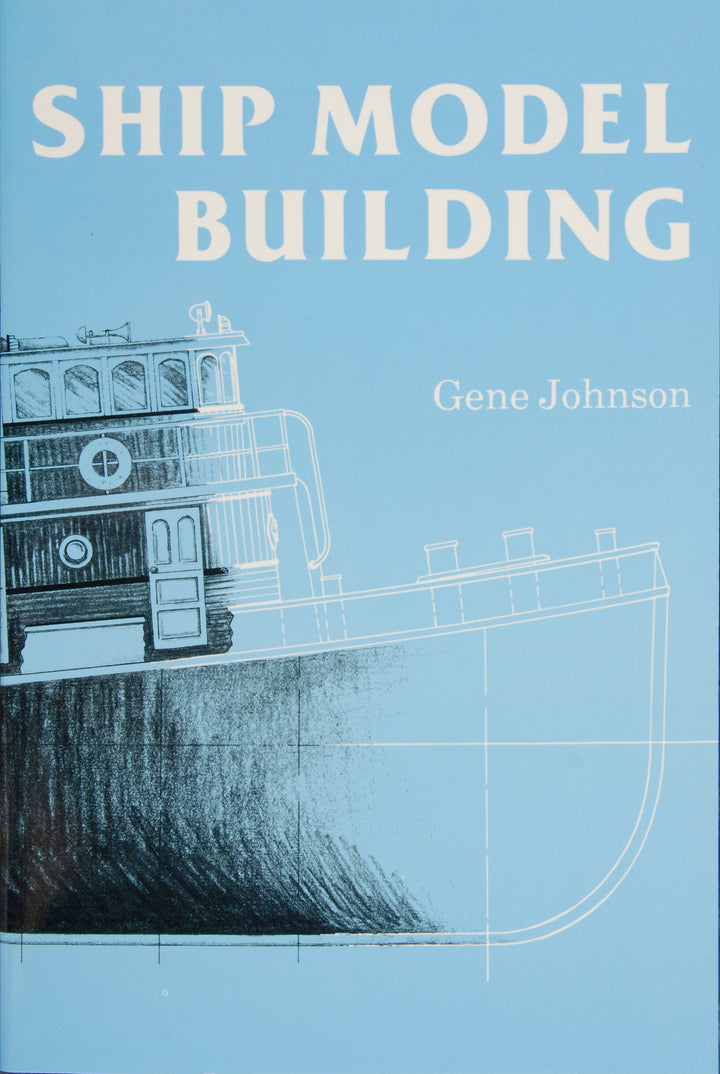 A blue and white cover design highlights “Ship Model Building” by Schiffer Publishing, Ltd., featuring detailed ship plans—a perfect choice for model shipbuilding enthusiasts.