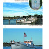 Create your Cape Cod adventure with "Tours of Cape Cod" by Schiffer Publishing, Ltd.—featuring Orleans, MA's highway marker, Rock Harbor’s fishing boats, and the restored CG36500 motor lifeboat on the water.