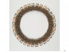 Art Jewelry Today 2 by Schiffer Publishing, Ltd. features a circular necklace of interlinked light brown and tan pieces with rectangular, cow-patterned charms spaced around the edge, showcased against a white background.