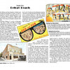 The "Greetings from Palm Beach, Florida, 1900-1960s" book by Schiffer Publishing, Ltd. showcases vintage postcards, classic sunglasses, and historic photos, highlighting Delray Beach's rich Palm Beach history.