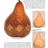 Chip-Carving Gourds by Schiffer Publishing, Ltd. features a carved gourd with a geometric diamond pattern—ideal for beginner projects. Step-by-step photos and clear instructions guide each stage of your gourd carving journey.