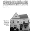 A black-and-white photo of a Victorian house. Text above features Albany ghost tales from "Ghosts of NY's Capital District" by Schiffer Publishing, Ltd., mentioning spirits of a mother, child, man, and girl at Carey Hall.