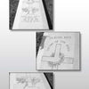 Three black-and-white gravestone photos, with a cross and French text for Marie Rose, evoke vampire legends featured in Schiffer Publishing, Ltd.’s “Rhode Island's Spooky Ghosts and Creepy Legends.”.