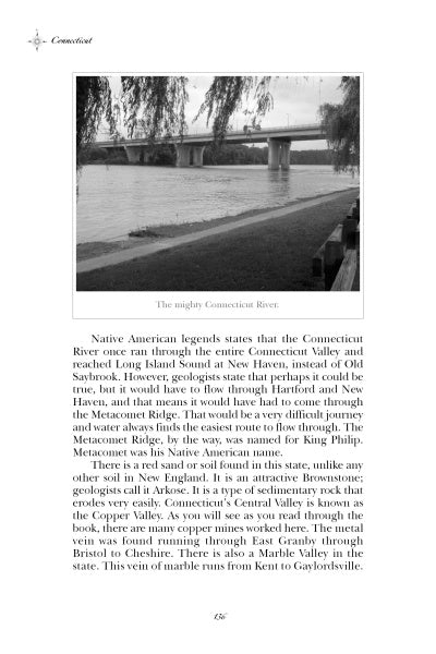 A black-and-white photo of the Connecticut River, rumored to hide haunted treasures in New England, appears in "More Lost Loot" by Schiffer Publishing, Ltd. The caption reads, "The mighty Connecticut River.
