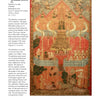 Thai & Southeast Asian Painting by Schiffer Publishing, Ltd. showcases deities, figures, and white elephants gathered at a central stupa in Tavatimsa Heaven, featuring vibrant red, gold, and blue patterns typical of Southeast Asian religious art.