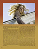 A young woman with long blonde hair leans over a white railing, gazing down anxiously against a sky backdrop—an image evoking classic Hollywood Paranormal Films from Schiffer Publishing, Ltd. Text covers the lower half of the scene.