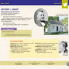 Meet the Presidents" by Schiffer Publishing, Ltd. presents an infographic on Ulysses S. Grant with his portrait, birthplace photo, presidency highlights, personal profile, and timeline against a yellow and green background.