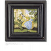 Schiffer Publishing, Ltd.’s 'Mediterranean Maiolica' captures three figures in 18th-century dress amid columns and gardens—two women and one man share a moment on green grass, with trees and buildings gracing the scene.