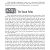 Page 66 of "Haunted Wyoming" by Schiffer Publishing, Ltd. features Lusk's history and the Yellow Hotel, sharing tales of local hauntings, notable residents, and lore, with a decorative banner for the Yellow Hotel.