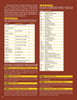 Make Your Own Building Blocks and Build A City by Schiffer Publishing, Ltd. features a maroon reference page with yellow and beige tables on block naming systems, including structure, code descriptions, examples, and explanatory notes.