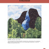 Trip Around the World by Schiffer Publishing, Ltd. is a fabric collage inspired by international quilt art, depicting Angel Falls with vibrant blues and greens, set against a cloudy sky and framed with “Venezuela” at the top.