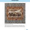 Trip Around the World" by Schiffer Publishing, Ltd. features framed art of three elephants walking, bordered by giraffe and zebra prints, showcasing Botswana’s wildlife. The lower right corner displays page 169.