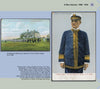 Schiffer Publishing, Ltd.'s "The Newport Naval Training Station" features a vintage postcard with a battalion marching before the Newport station on the left and Admiral Robley D. Evans in uniform on the right.