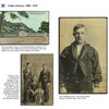 A historic scrapbook page features three items from "The Newport Naval Training Station" (Schiffer Publishing, Ltd.): a colorized 1911 parade photo on Broadway, Newport, RI, and two early 1900s sepia portraits of boys in sailor outfits with detailed captions.