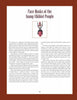 A page from Schiffer Publishing, Ltd.’s "Masks from West and Central Africa" shows a red and black traditional mask above text exploring the artistry and cultural meaning of Anang (Ibibio) masks.