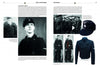 A book spread from Schiffer Publishing, Ltd.'s "Panzer Feldjacke" shows black-and-white photos of men in German armored forces uniforms, close-ups of Wehrmacht and Waffen-SS insignia, a blue cap, a jacket, plus descriptive captions.