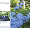 Heavenly Hydrangeas by Schiffer Publishing, Ltd. showcases vibrant blue hydrangeas and lush green leaves, offering inspiring care tips and stunning scenes—perfect for any home gardener passionate about hydrangeas.