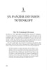 Page 114 of Panzer Divisions of the Waffen-SS by Schiffer Publishing, Ltd. features SS-PANZER-DIVISION TOTENKOPF, with a section on The SS-Totenkopf-Division’s WWII history and structure as a Waffen-SS panzer division under Nazi Germany.