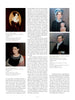 A magazine page features four early 19th-century portraits with captions, exploring biographical and historical context and highlighting Cape Cod folk art, inspired by "Folk Art of Cape Cod and the Islands" from Schiffer Publishing, Ltd.