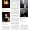 A magazine page features four early 19th-century portraits with captions, exploring biographical and historical context and highlighting Cape Cod folk art, inspired by "Folk Art of Cape Cod and the Islands" from Schiffer Publishing, Ltd.
