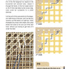 A page from Cane & Rush Seating by Schiffer Publishing, Ltd. features text and diagrams for weaving a diagonal row—perfect for seat restoration. Two diagrams, an FYI tip box, and a process image guide readers through rush weaving.