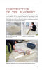Forging Japanese Knives for Beginners by Schiffer Publishing, Ltd. offers a step-by-step guide to building a bloomery on a paved surface, showing sand leveling, brick prep, and the necessary tools—perfect for knife-forging enthusiasts.