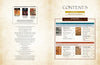 The table of contents from "Indian Basketry of the Northeastern Woodlands" (Schiffer Publishing, Ltd.) covers an introduction, basketry basics, history, techniques, and identification of woodsplint and sweetgrass baskets.