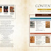 The table of contents from "Indian Basketry of the Northeastern Woodlands" (Schiffer Publishing, Ltd.) covers an introduction, basketry basics, history, techniques, and identification of woodsplint and sweetgrass baskets.