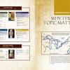An open spread of "Indian Basketry of the Northeastern Woodlands" by Schiffer Publishing, Ltd. displays the contents page on the left with basket and resource sections, and a right page titled "Why This Topic Matters," featuring a map and insights.