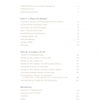 The table of contents for Navajo Silversmith Fred Peshlakai by Schiffer Publishing, Ltd. lists sections like A Place in History and A Legacy of Art, with chapter titles and page numbers beneath a circular turquoise and black graphic inspired by Navajo silverwork.