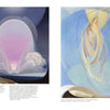 Schiffer Publishing, Ltd.'s "Emerging from the Shadows, Vol. III" features two Agnes Pelton abstracts: one with a glowing dome among clouds, the other with layered blues, yellows, and creams evoking gentle movement.