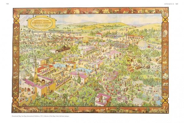 Illustrated map inspired by 'Emerging from the Shadows, Vol. III' (Schiffer Publishing, Ltd.), featuring colorful attractions and whimsical borders honoring the legacy of California’s women artists.