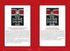 Two pages from "Knight's Cross Holders of the Fallschirmjäger" by Schiffer Publishing show photos of a Knight's Cross medal with oakleaves and swords on a black background, plus text about Fallschirmjäger recipients in WWII.
