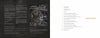 The left page of Brass Valley by Schiffer Publishing, Ltd. shows a grayscale photo of artists painting a circular object in a workshop; the right page lists chapters and page numbers under “CONTENTS.”.